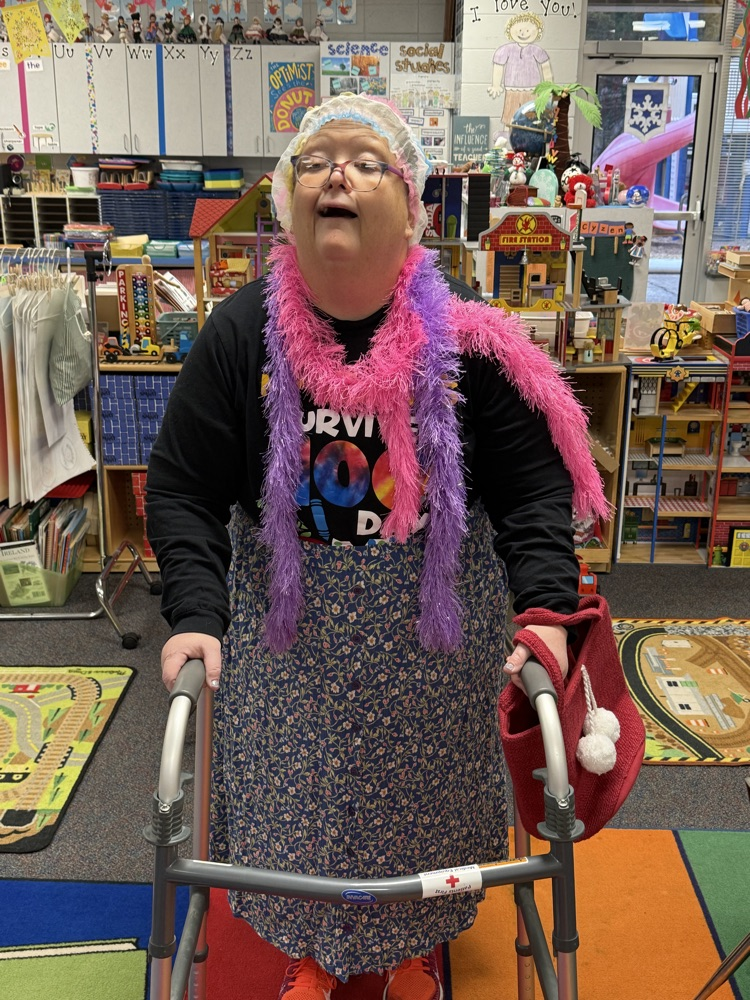 💯100 days smarter and dressed to show it in Miss Wheeler & Mrs. Wilber’s class! 💯