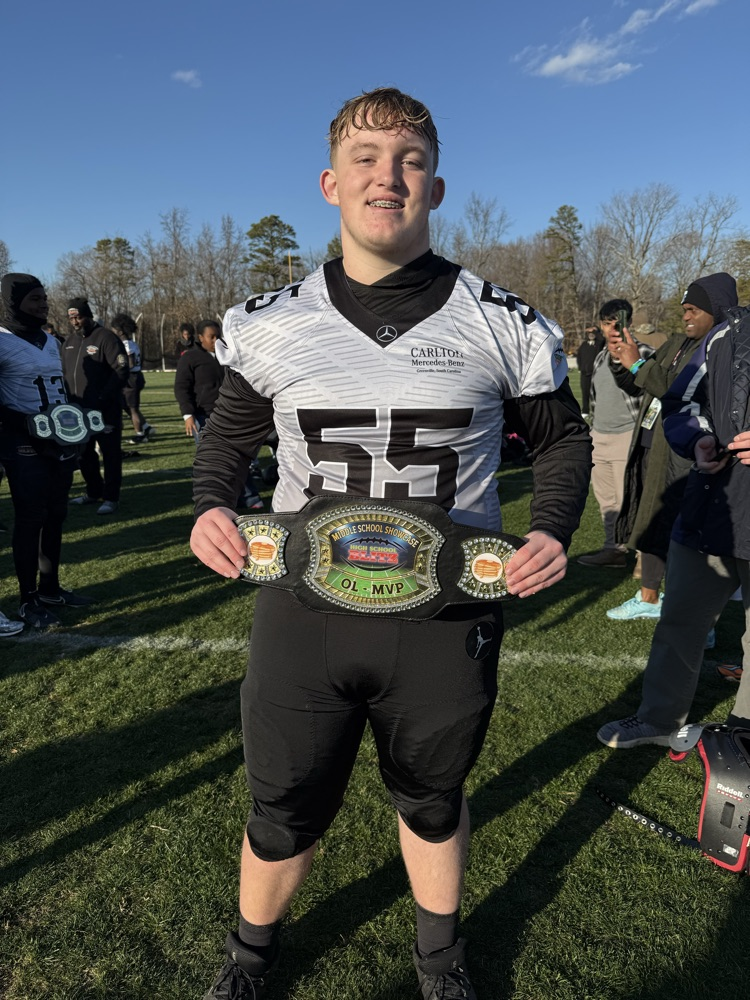 Gavin with MVP belt 