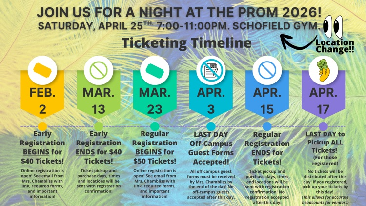 prom timeline
