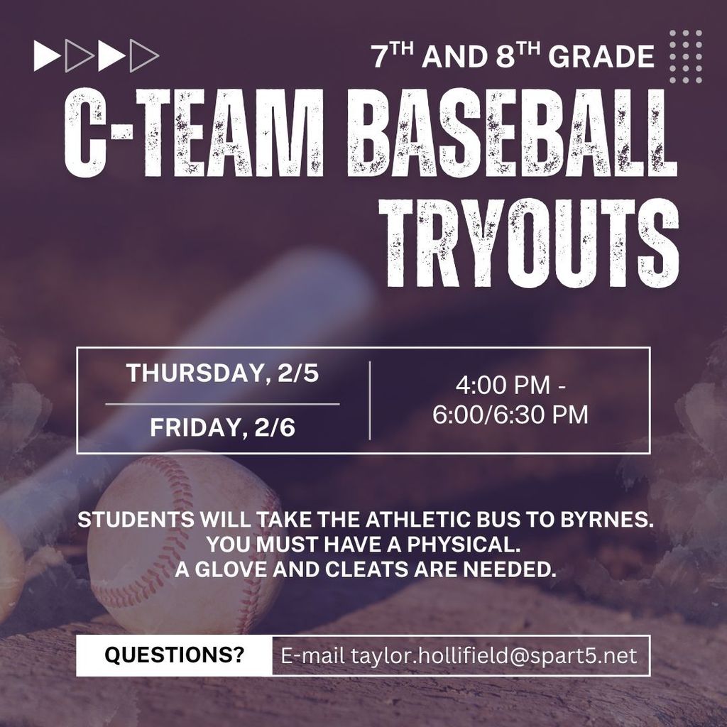 baseball tryout poster
