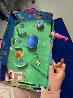 They're Pinball Wizards!  Mrs. Jeter and Mrs. Ray’s classes are showing off the Pinball machines they designed and built in Innovations.