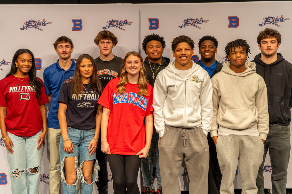 February 2026 athletic signing day