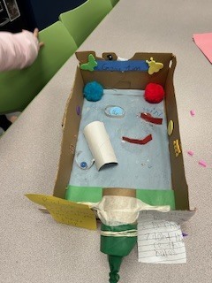 Mrs. Jalbert's class finished their Pinball Machine builds in Innovations!