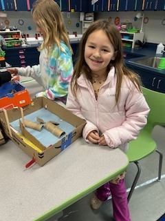 Mrs. Jalbert's class finished their Pinball Machine builds in Innovations!