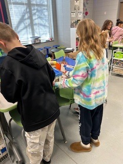 Mrs. Jalbert's class finished their Pinball Machine builds in Innovations!