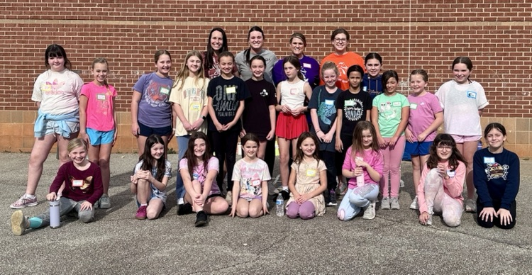 Our Girls on the Run Team had a great time at their first practice! 