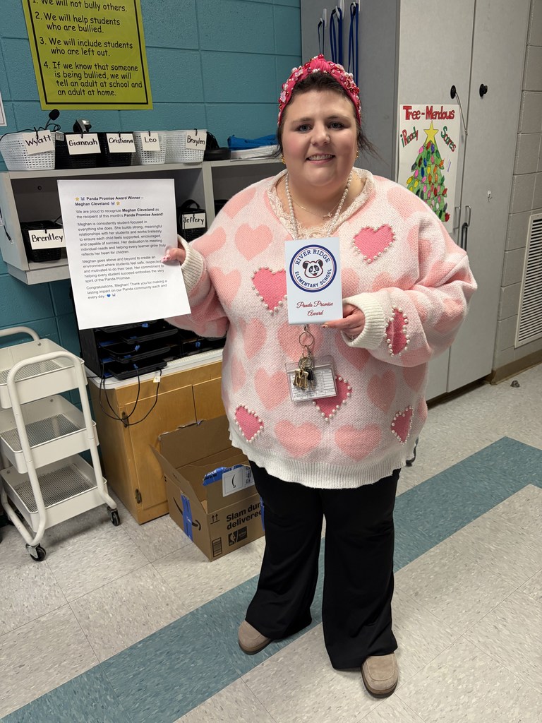 Thank you for living the Panda Promise and making River Ridge an amazing  place to learn and grow! 