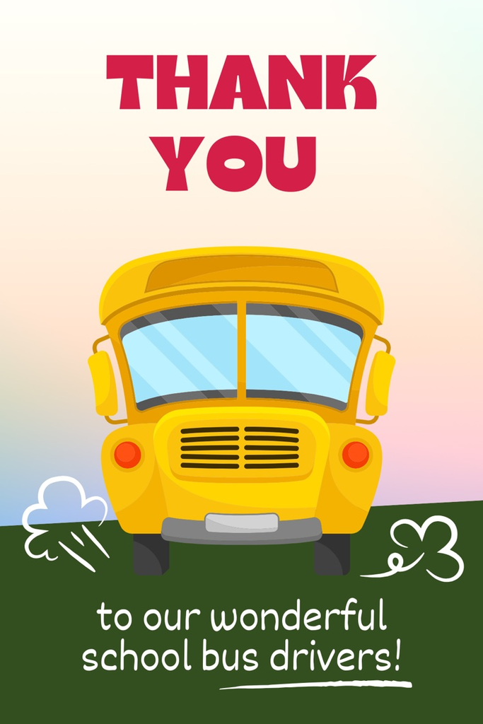 bus driver thank you