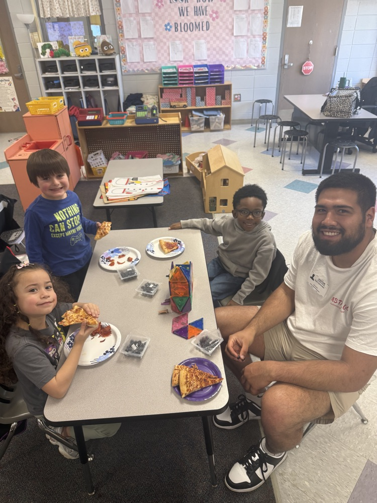 In class bridal shower and pizza party today