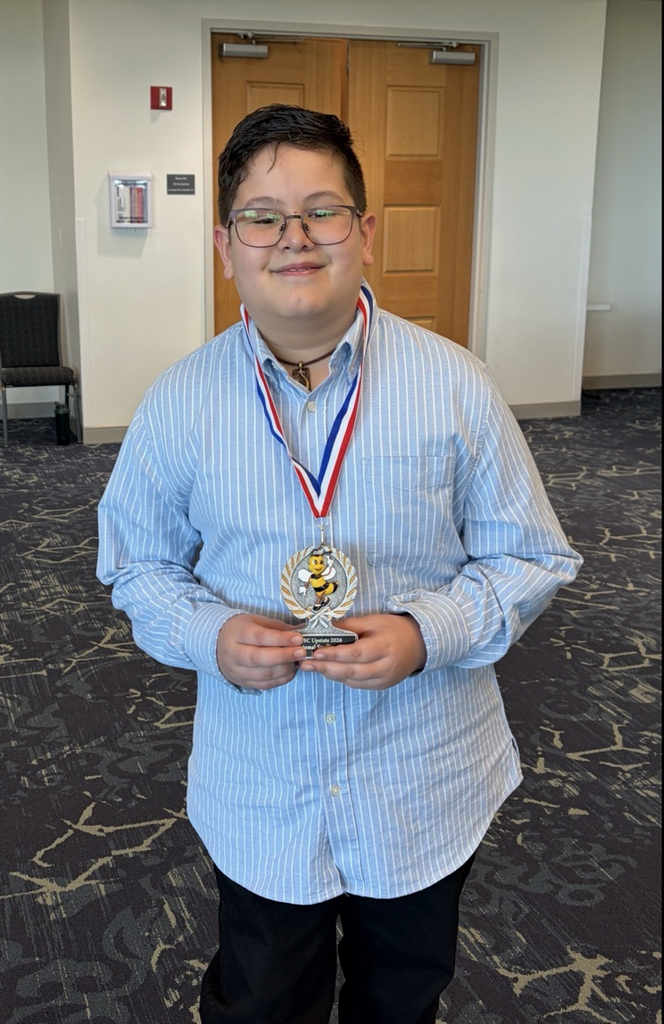 2nd place Regional Spelling Bee winner
