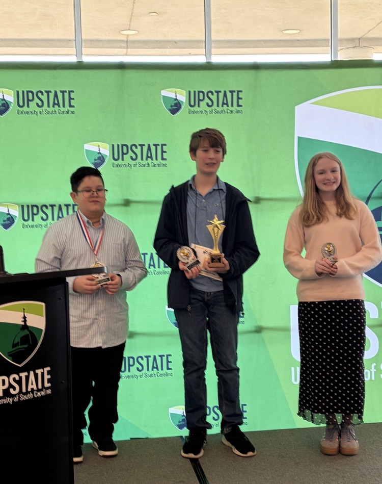 2nd place Regional Spelling Bee winner