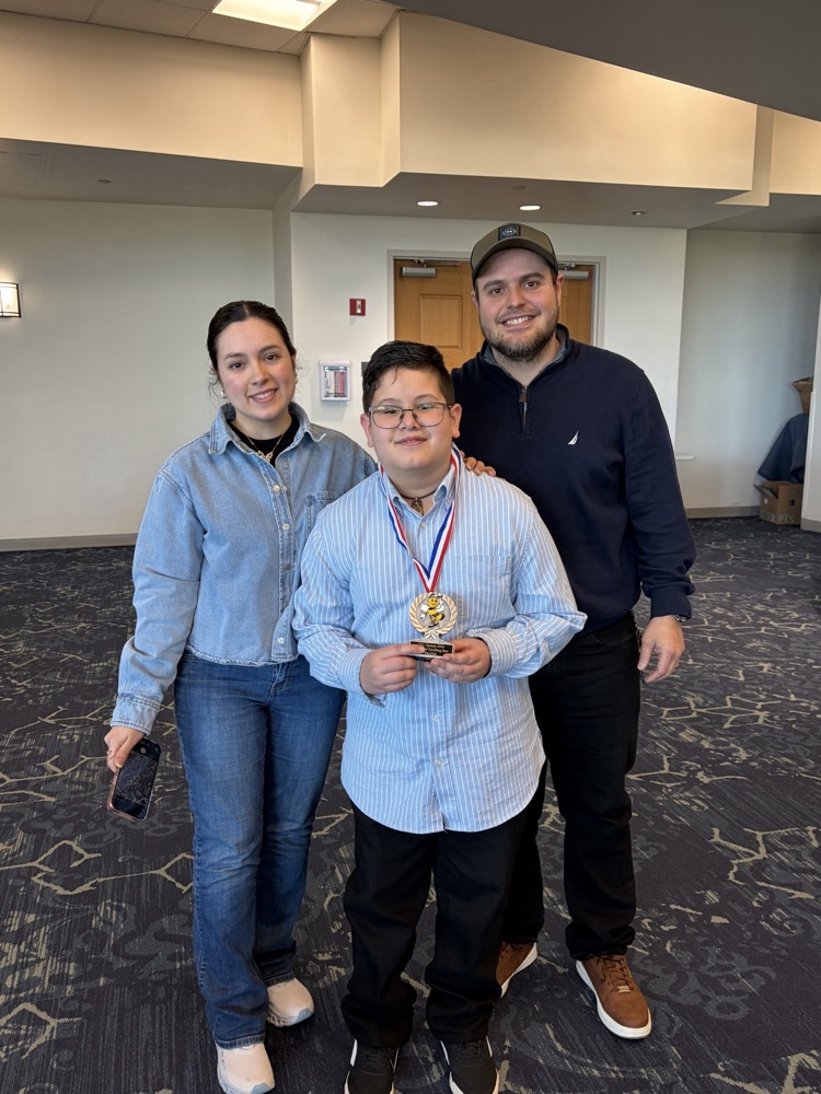 2nd place Regional Spelling Bee winner