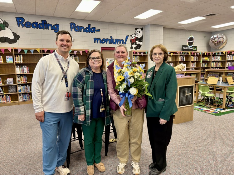 support employee of the year and admin team