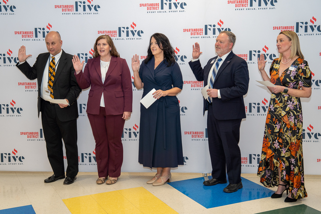 new and returning school board members