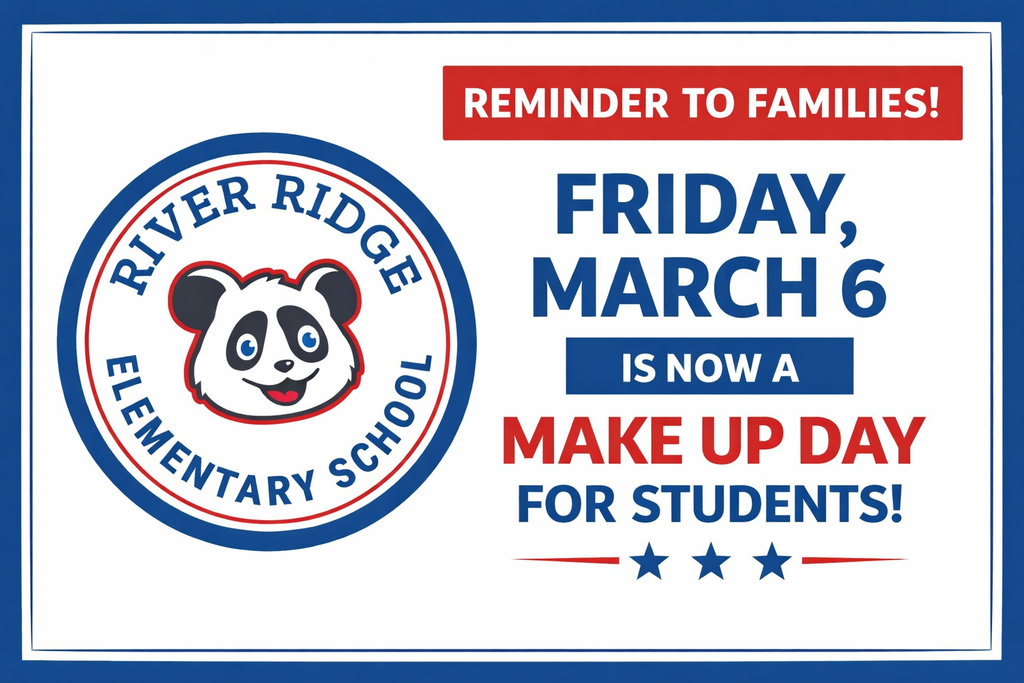 Friday, March 6 is a make up day for students with school logo