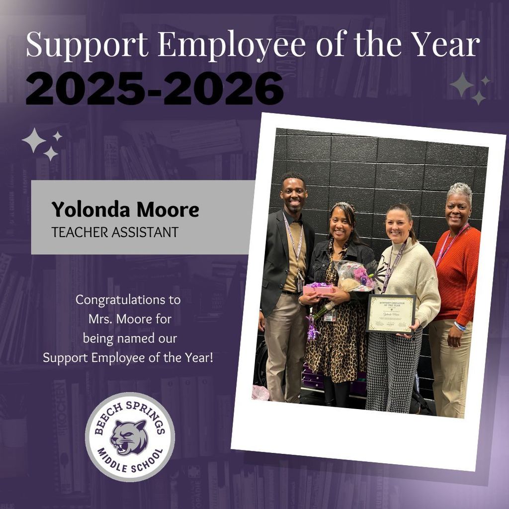 support employee of the year poster