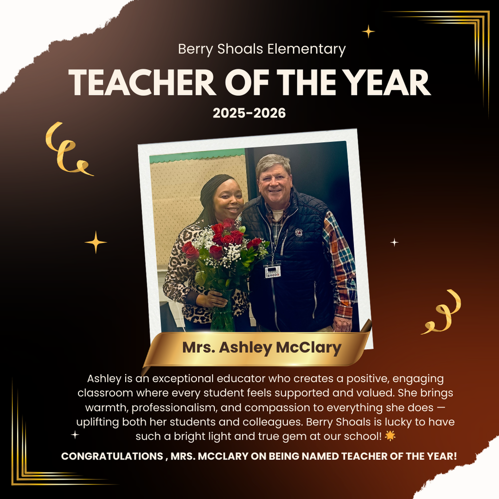 Teacher of the Year!