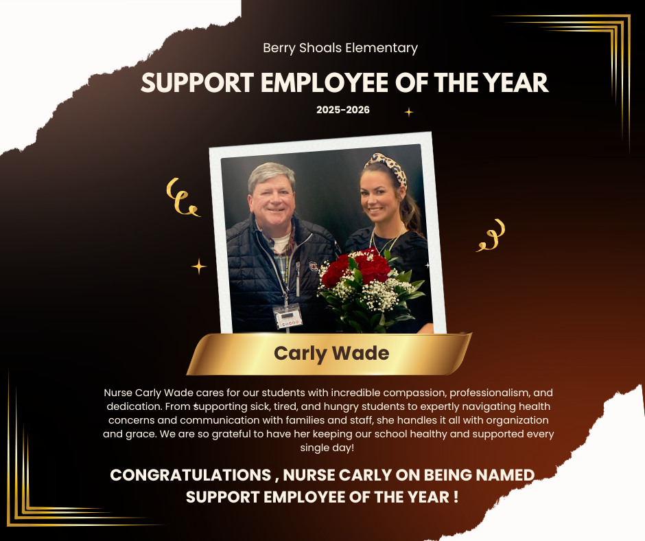 Support Employee of the Year! 
