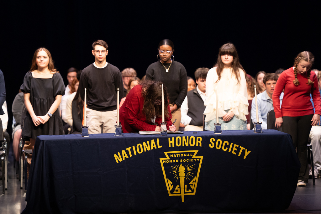 National Honor Society induction