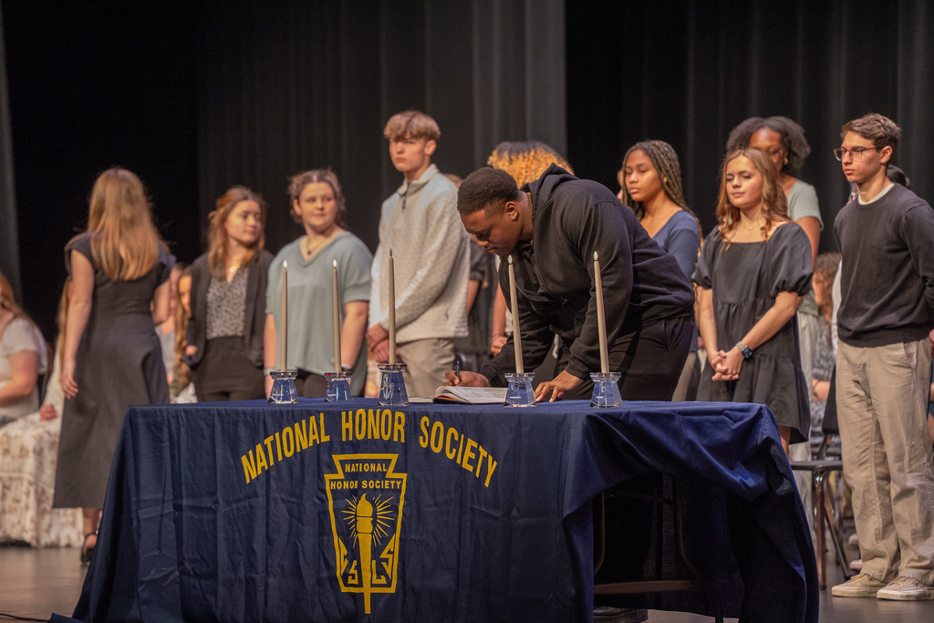 National Honor Society induction