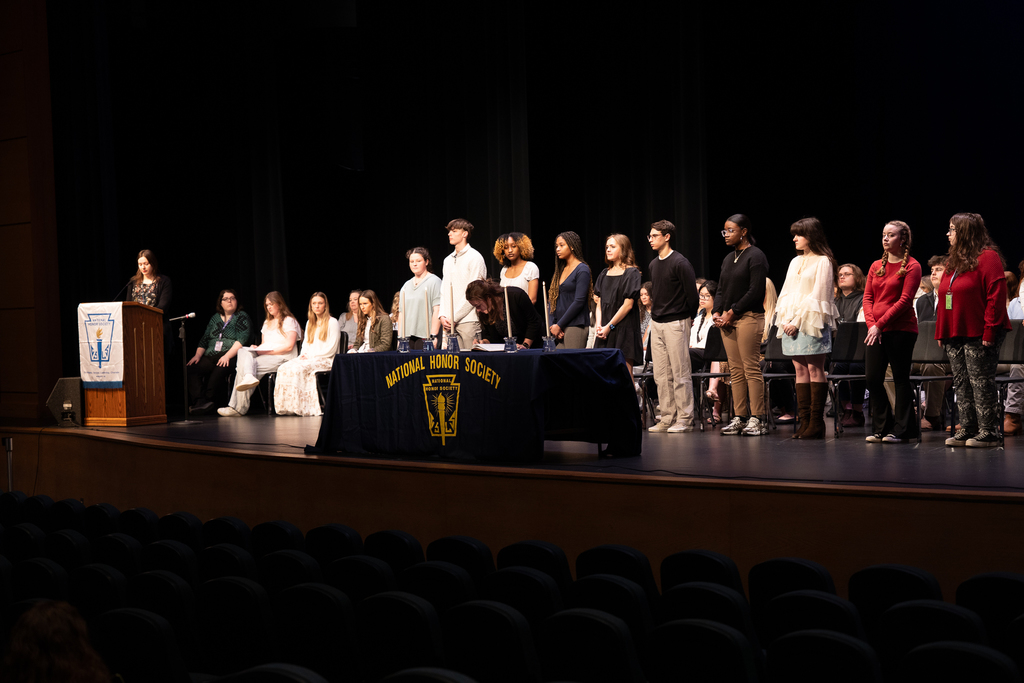 National Honor Society induction