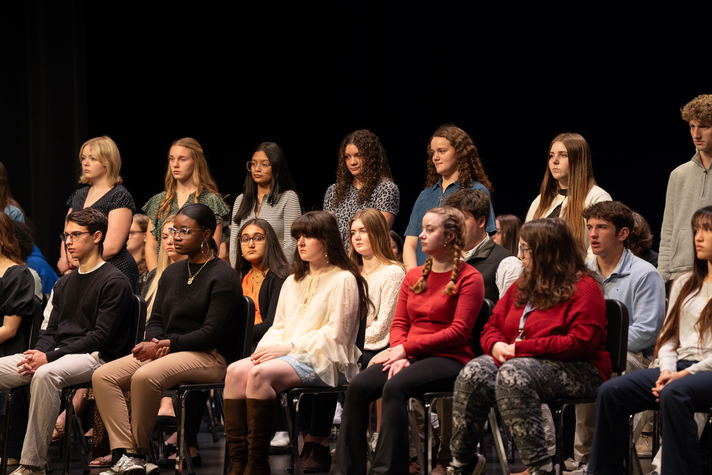 National Honor Society induction