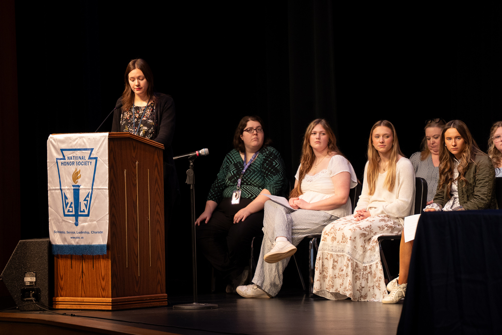 National Honor Society induction