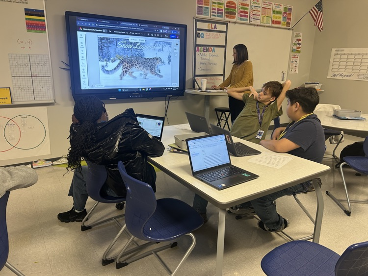 students learning new technology 