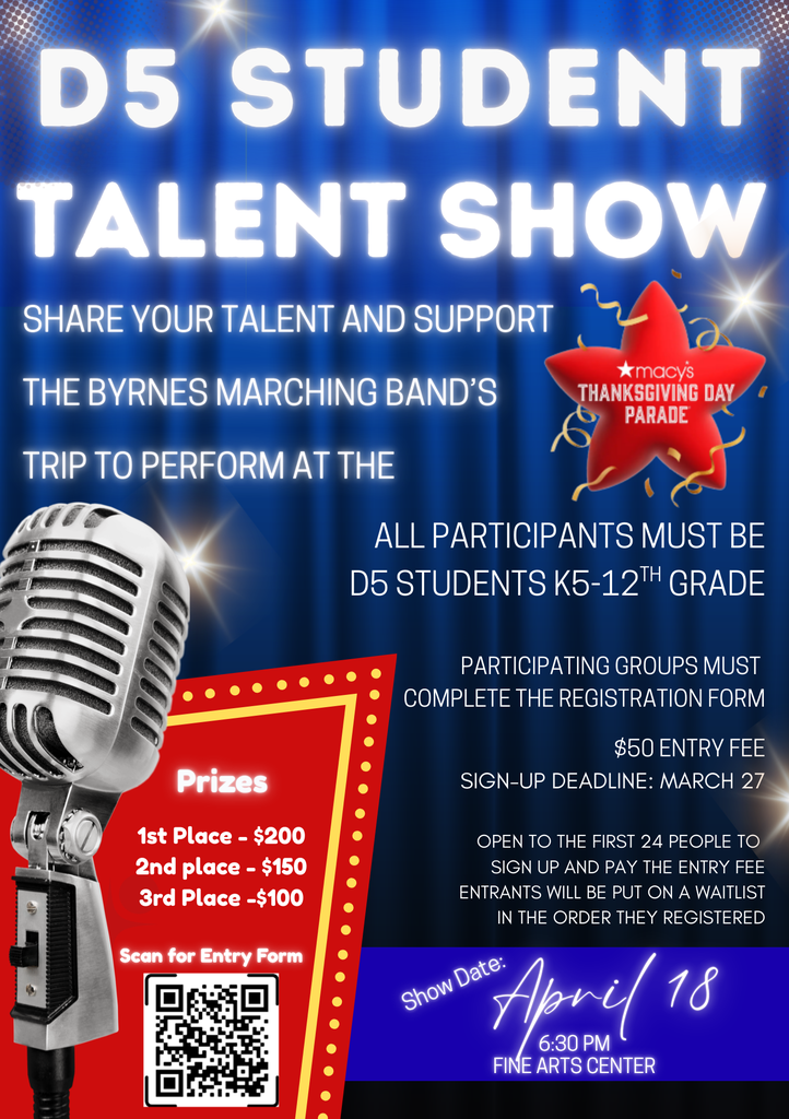 talent show flyer