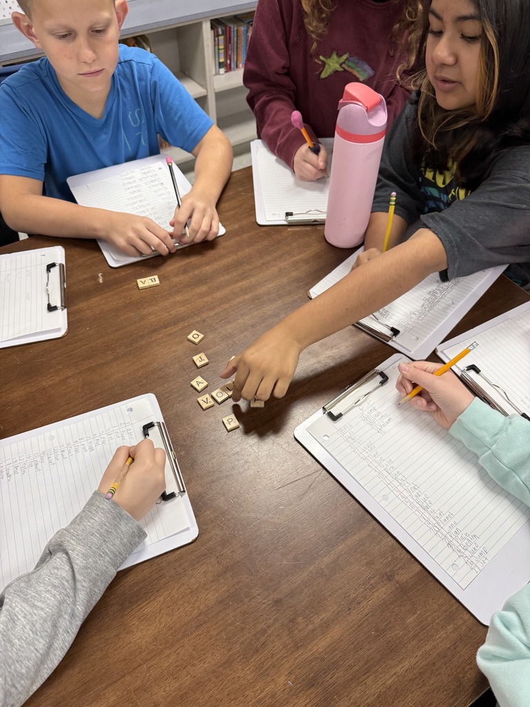 Mrs. Dunlap’s class enjoyed Read Across America week by building words with scrabble letters. Each student was given one letter and had to find friends with other letters to build words! 