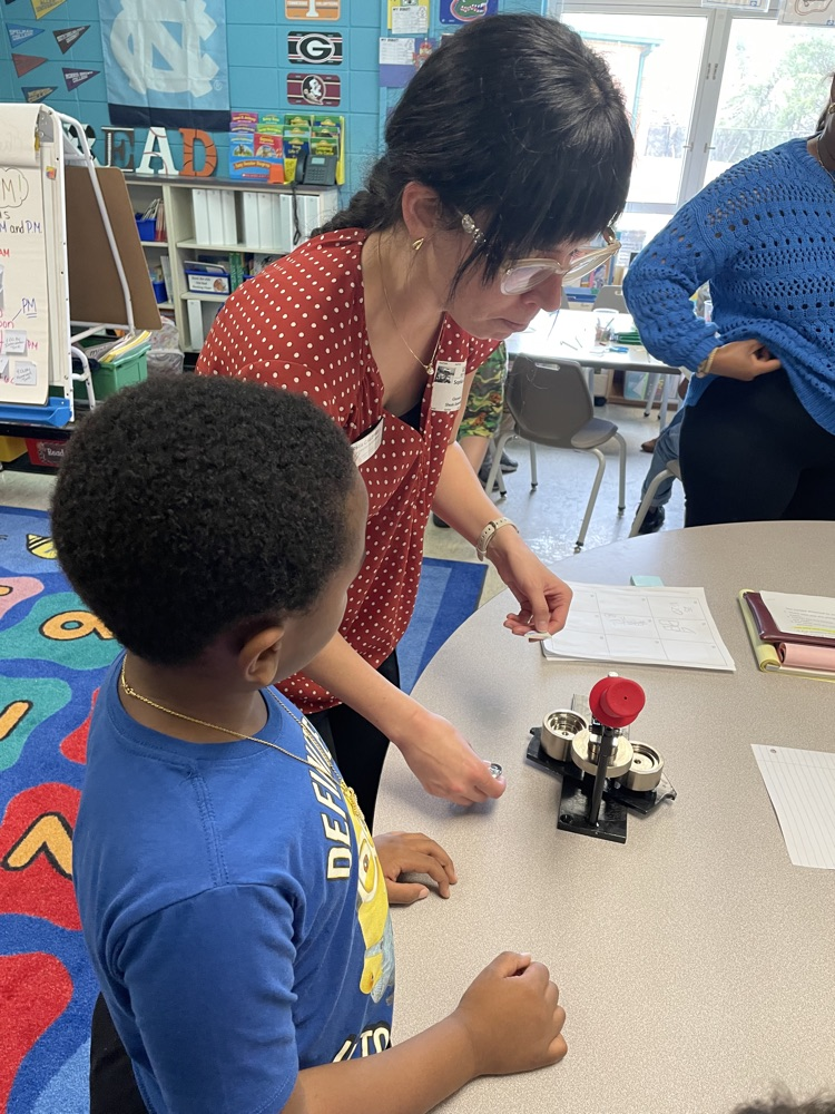 Spartanburg Library visited 2nd grade 