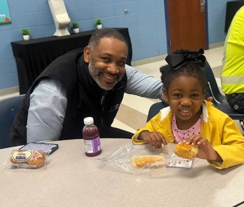 breakfast and bookfair