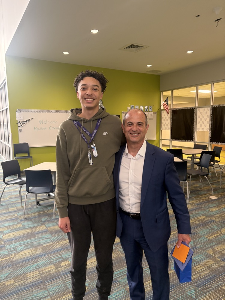 kids with college president