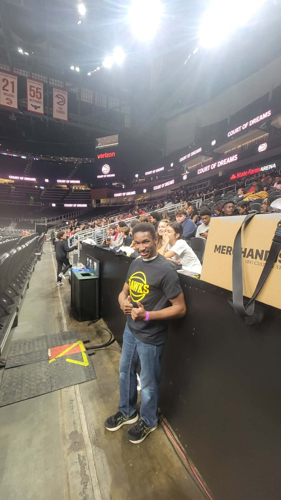 teacher at the basketball game