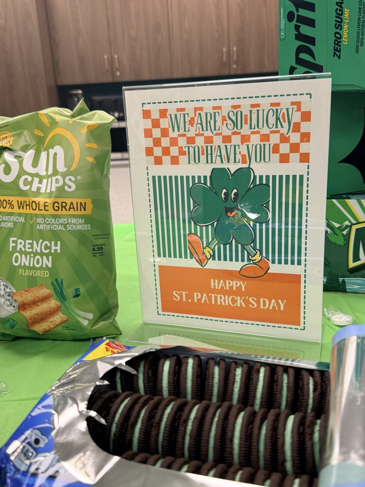 snacks in the mailroom