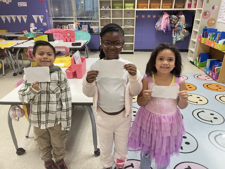 Making paper is Mrs Atwood’s class