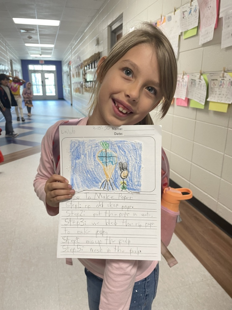 Making paper is Mrs Atwood’s class