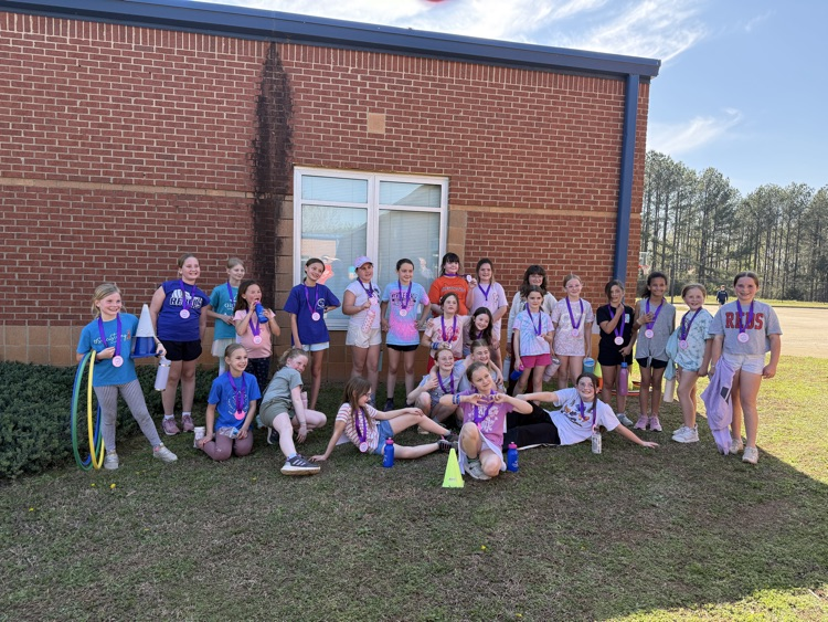 Our Girls on the Run team held their practice 5K yesterday and did an outstanding job!