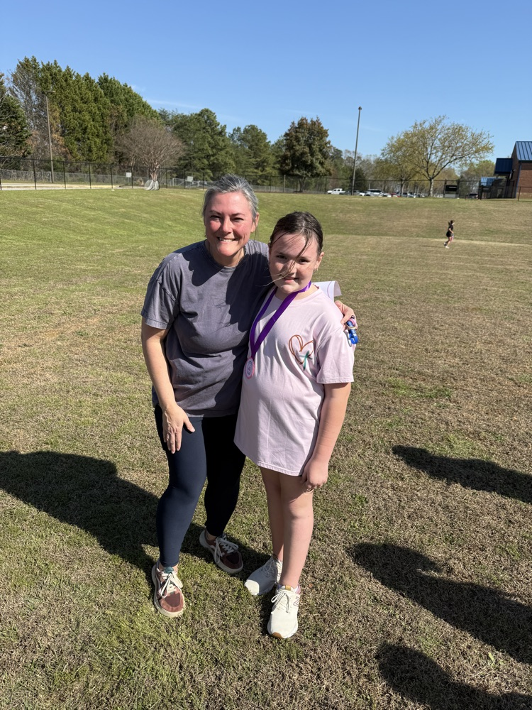 Our Girls on the Run team held their practice 5K yesterday and did an outstanding job!