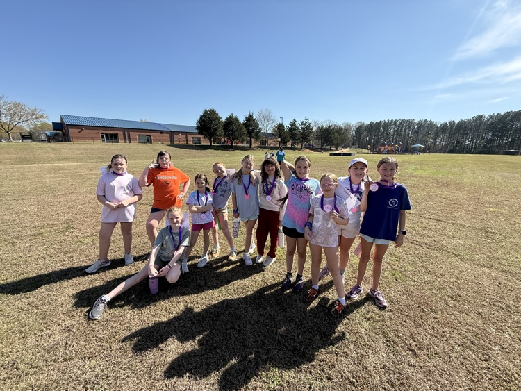 Our Girls on the Run team held their practice 5K yesterday and did an outstanding job!