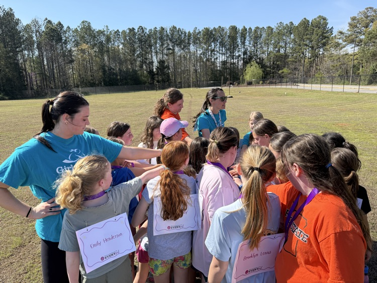 Our Girls on the Run team held their practice 5K yesterday and did an outstanding job!