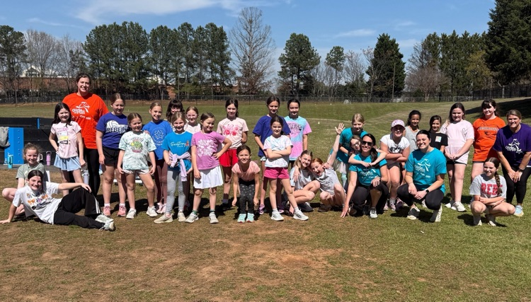 Our Girls on the Run team held their practice 5K yesterday and did an outstanding job!