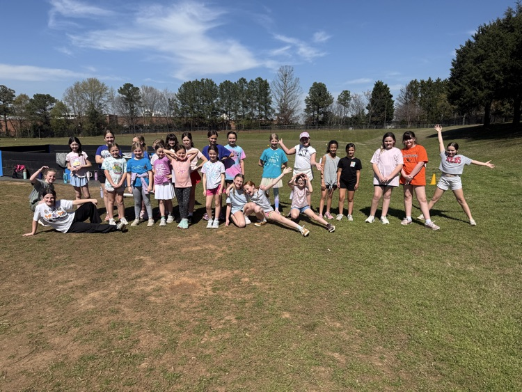 Our Girls on the Run team held their practice 5K yesterday and did an outstanding job!