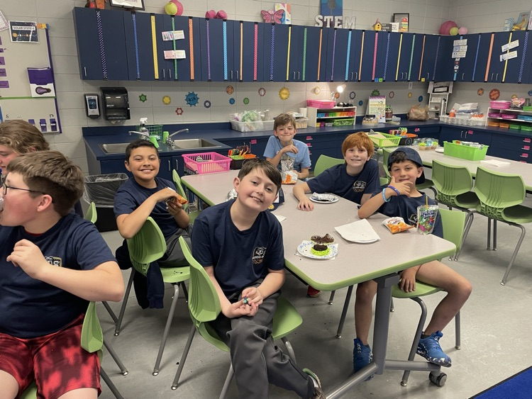 robotics team celebration 