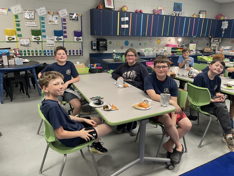 robotics team celebration 