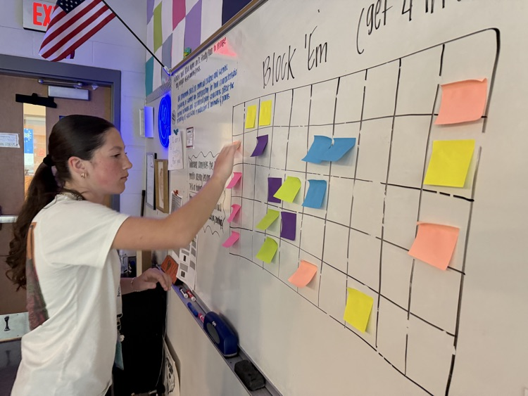 kids playing a review game 