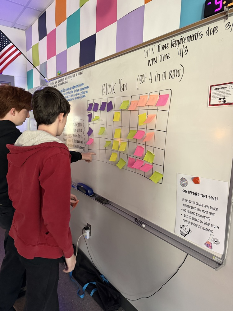 kids playing a review game 