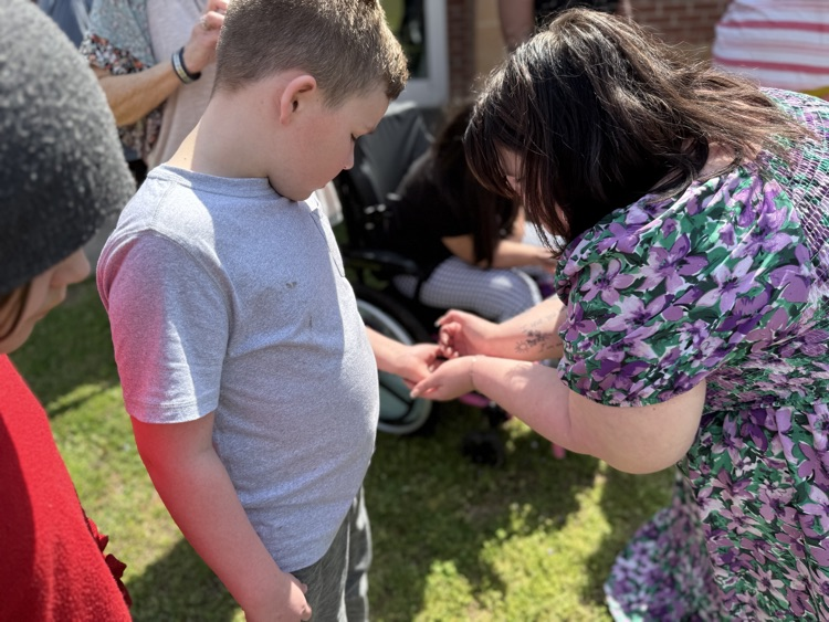What a beautiful day for a butterfly release!  Mrs. Cleveland’s students learned so much observing part of the butterfly’s life cycle.