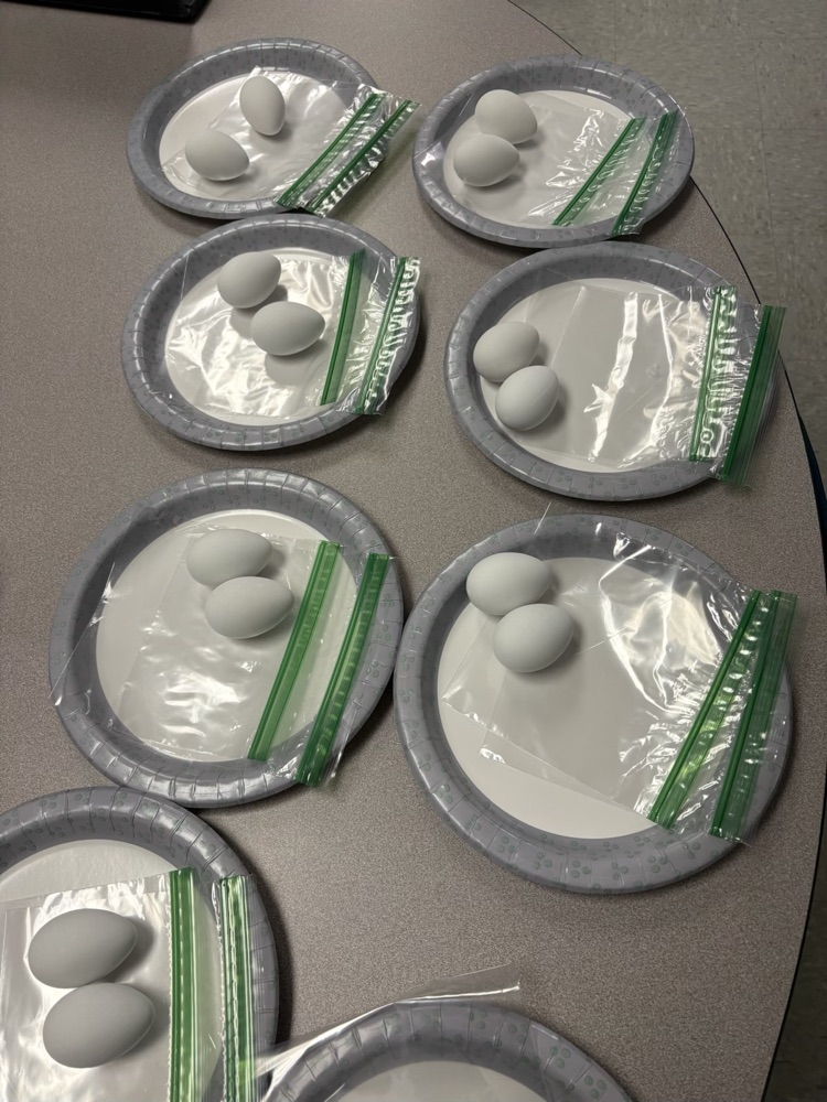 We went step by step on how to dye eggs!!