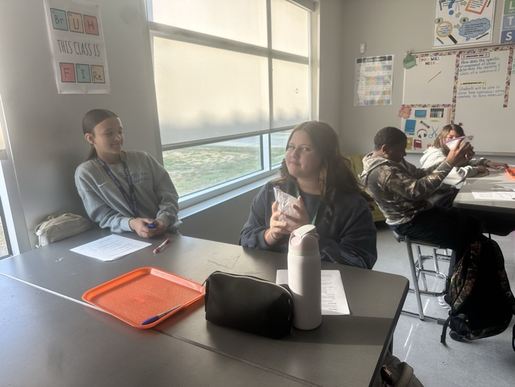 students making ice cream 